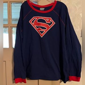 Superman long sleeve shirt